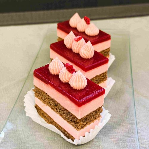 Himbeerschnittchen