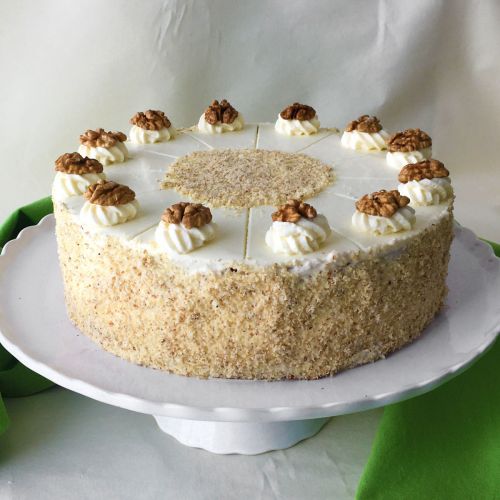 Nuss-Vanille-Torte GLUTENFREI